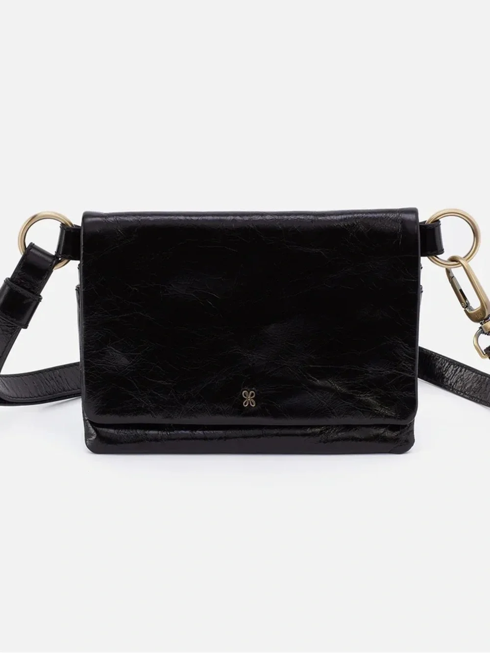 HOBO Winn Belt Bag/ Crossbody in black, +*card case LIKE NEW